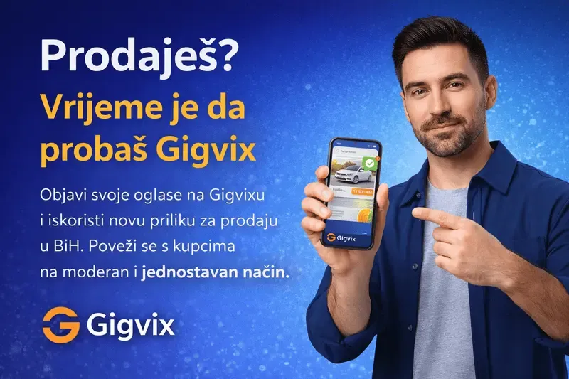 Isprobajte novu generaciju kupovine i prodaje-GIGVIX