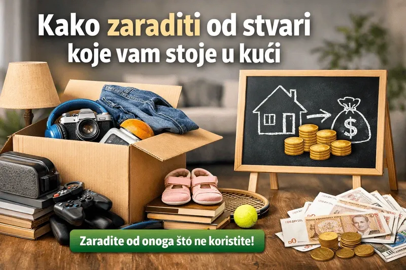 Kako zaraditi od stvari koje vam stoje u kući