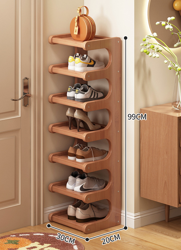 Stalak za cipele od Bambus + MDF (medijapan)