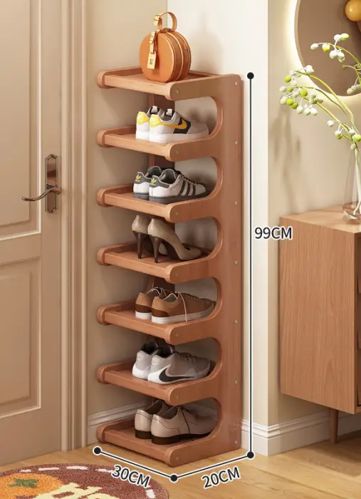 Slika oglasa Stalak za cipele od Bambus + MDF (medijapan)